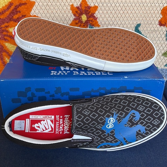 Vans Skate Slip On Krooked By Natas For Ray Men’s sneakers - Picture 4 of 16